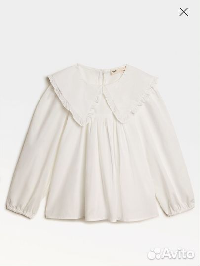 Блуза рубашка для девочки zara kids