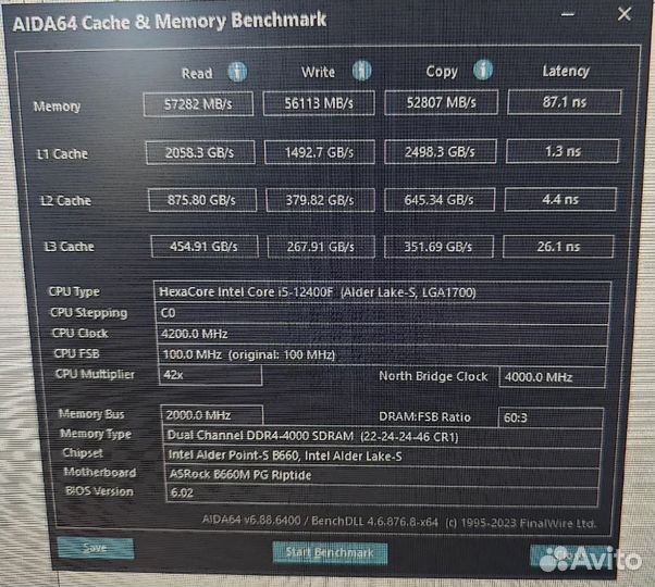 DDR4 GeIL 32Gb (16Gbх2) 4000Mhz, новая