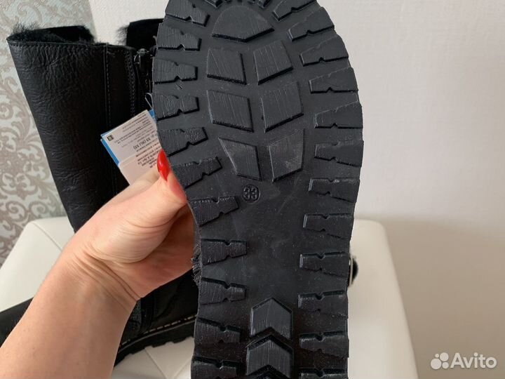 Сапоги зимние детские 33