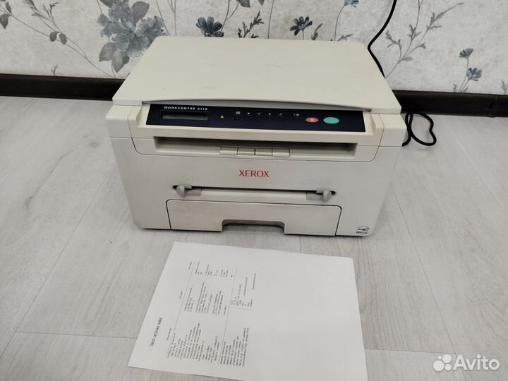 Мфу лазерный с маленьким пробегом Xerox wc3119