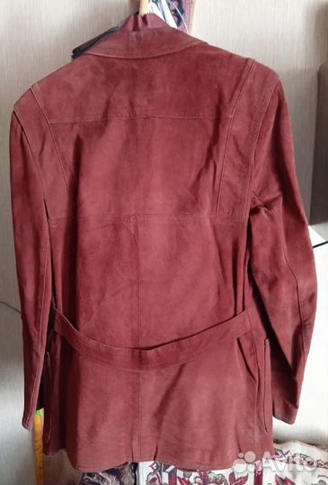 Мужской замшевый сюртук