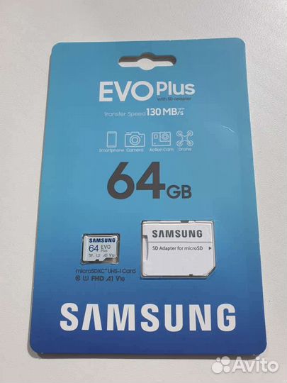 Флешка micro sd 64