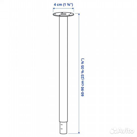 IKEA olov ножки для стола