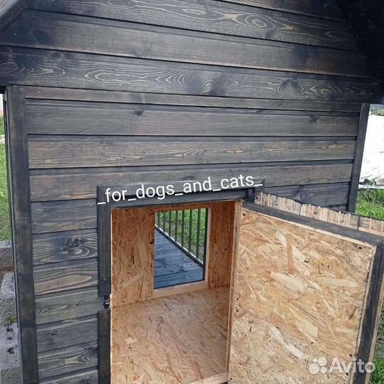 Вольер будка. Будка