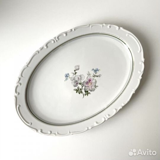 Kahla ГДР винтаж блюдо тарелка сакура вишня