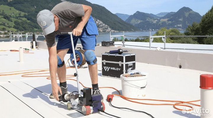 Аппарат для сварки мембраны roofer RW 3400