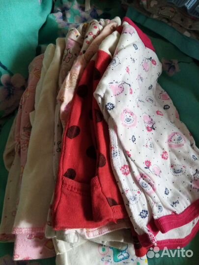 Вещи пакетом на девочку от 0