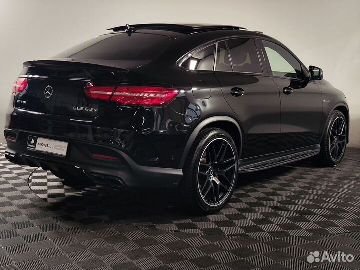 Mercedes-Benz GLE-класс AMG Coupe 5.5 AT, 2016, 158 000 км