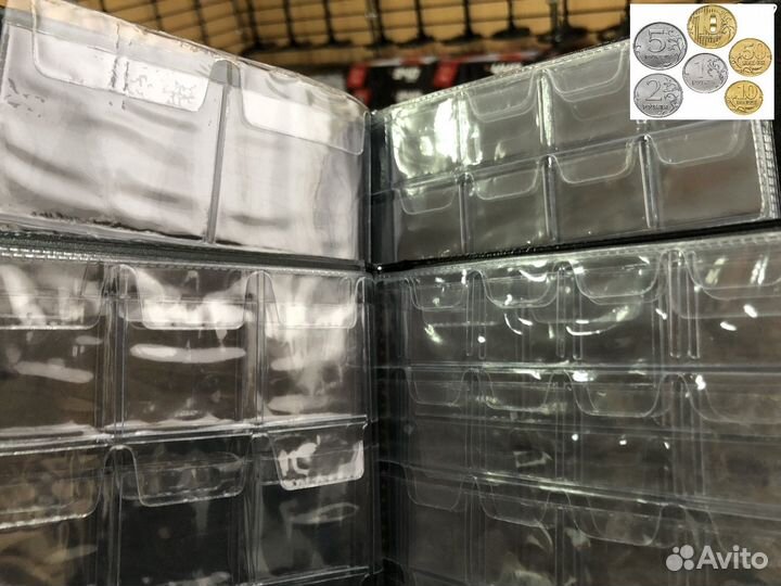 Альбомы и листы для монет