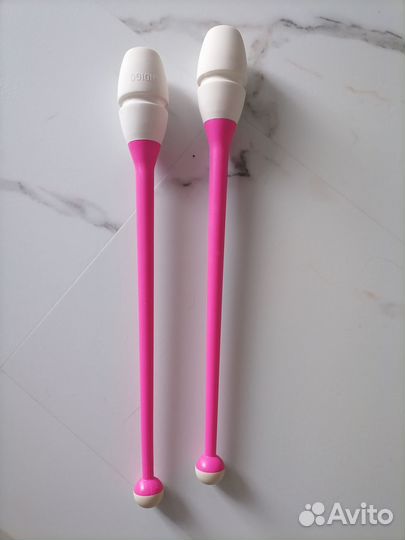 Булавы индиго 36 см вставные