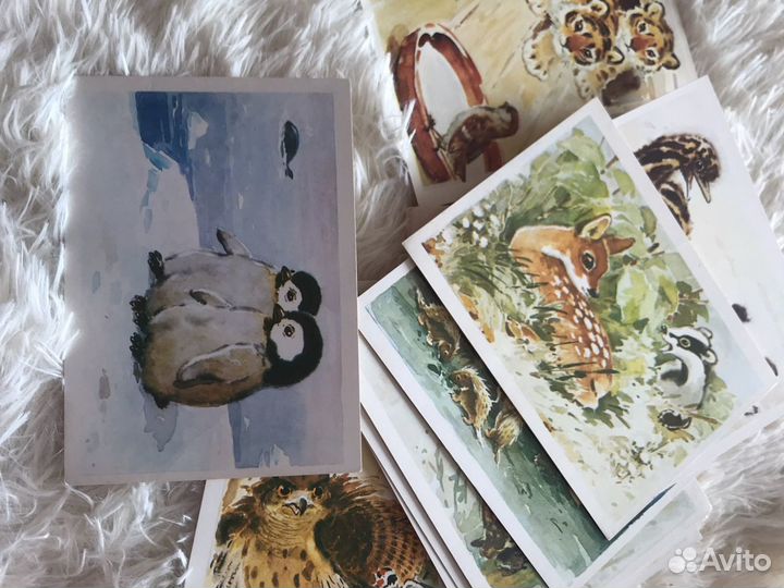 Набор открыток малышам о малышах