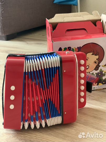Аккордеон детский и лото Baby toys