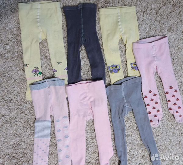 Колготки для девочки р.74, 80, 86