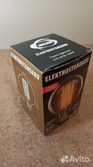 Лампа Эдисона 60 Вт, G25