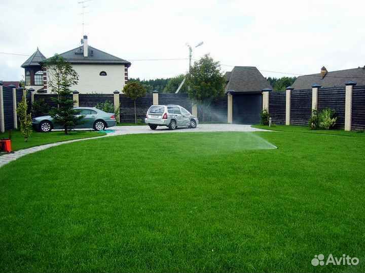 Укладка и продажа рулонного газона