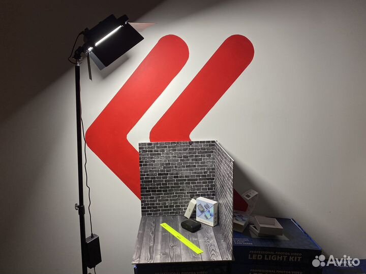 Бьюти Видеосвет LED U-800 с напольным штативом