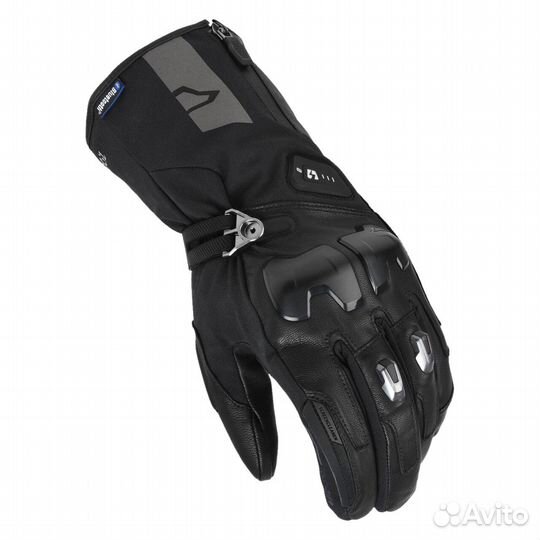 Motorradhandschuhe Beheizt Macna Progress RTX DL 2.0 Schwarz Черный