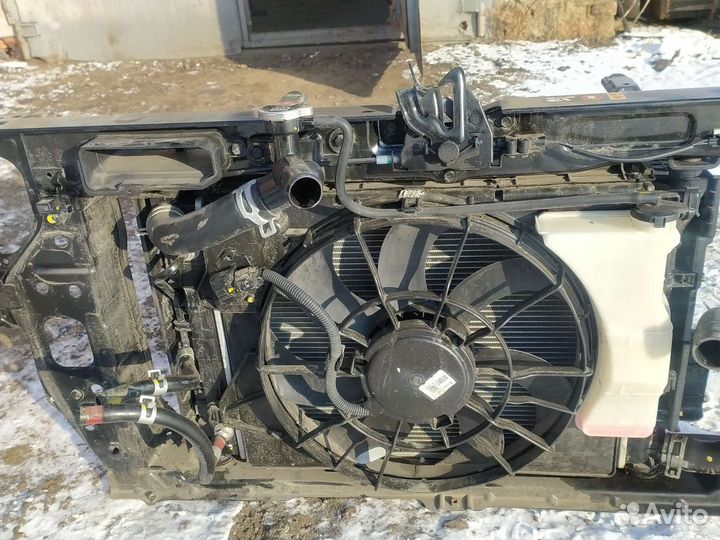 Кассета радиаторов hyundai solaris 2