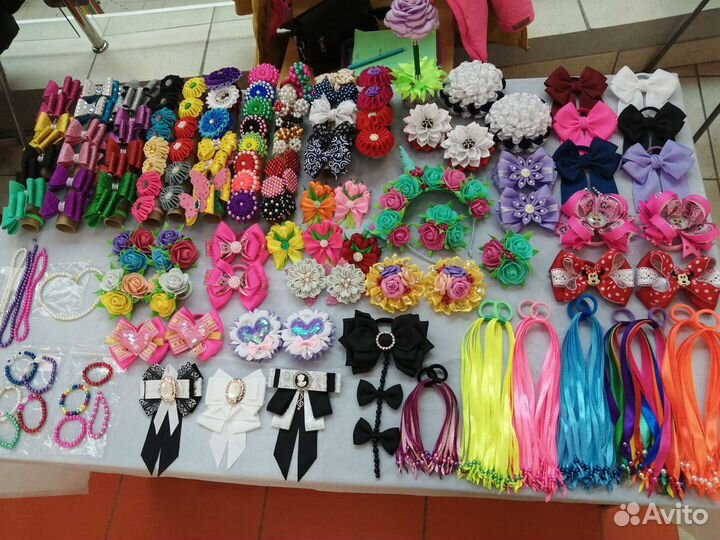 Резинки для волос ручной работы