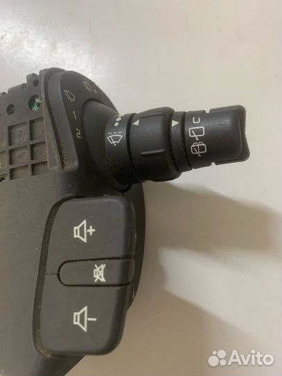 Подрулевой переключатель дворников Renault Scenic