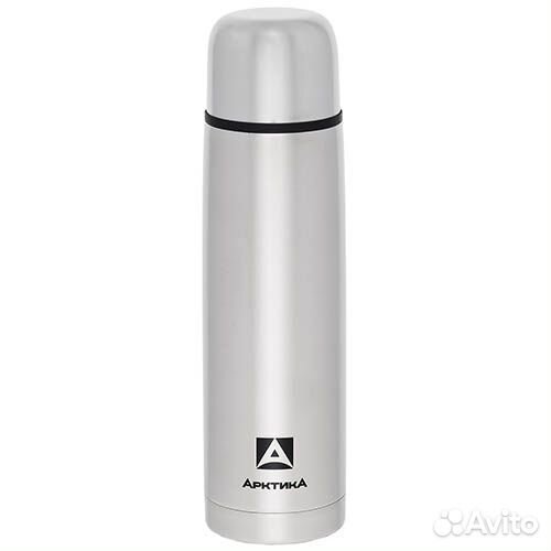 Термос 1,0л нержавеющая сталь Арктика серебро