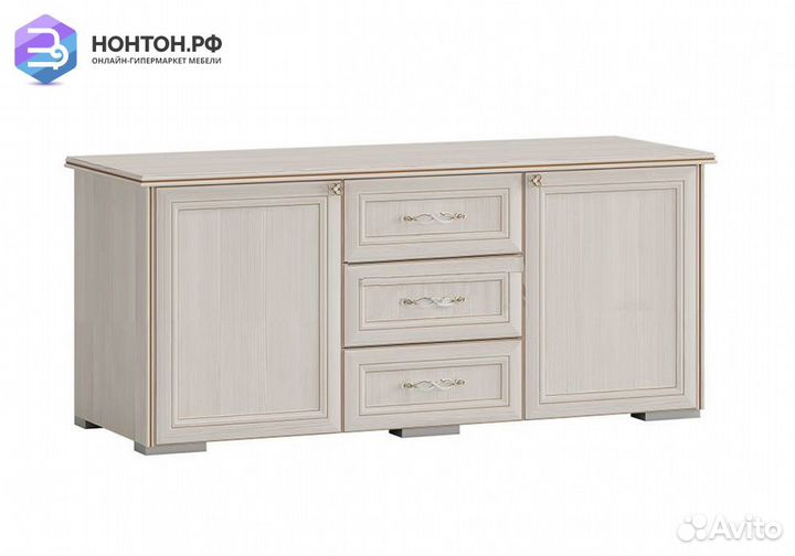 Тумба под тв Парма сандал светлый