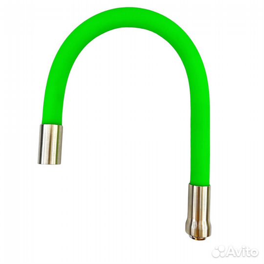 Гибкий излив кухон. смесит. зеленый Savol S-CG09L