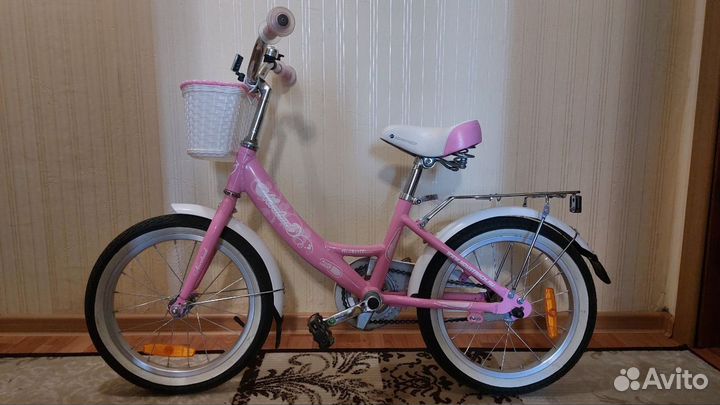 Детский велосипед Novatrack Girlish Line 16 (2019)