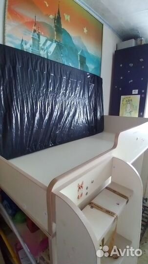 Детская кровать чердак BamBini 6