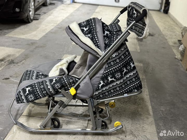 Коляска санки