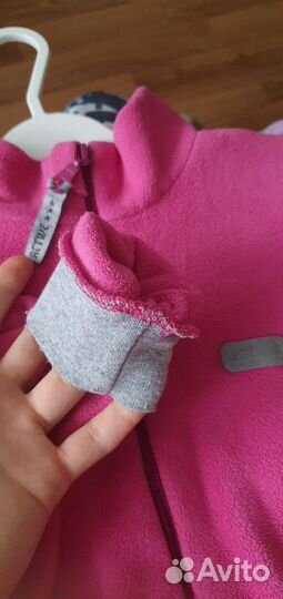 Флисовый комбинезон 104 110