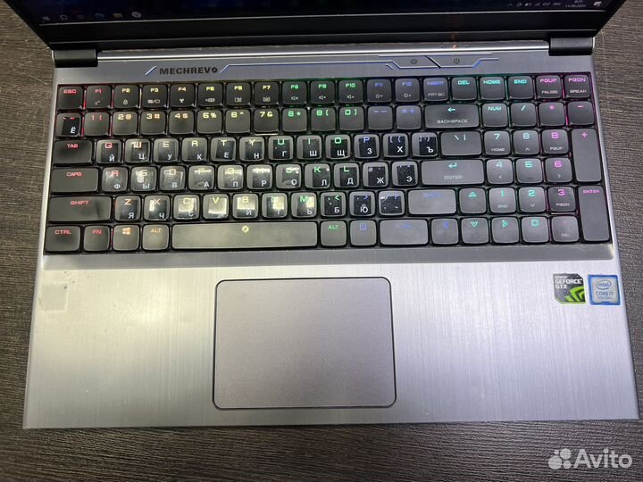 Игровой ноутбук Mechrevo i7 8750h/8gb/gtx1050Ti