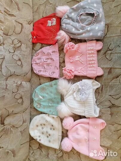 Детские шапочки для девочки