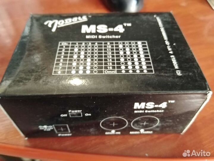 Nobels MS-4 (Midi Switcher)