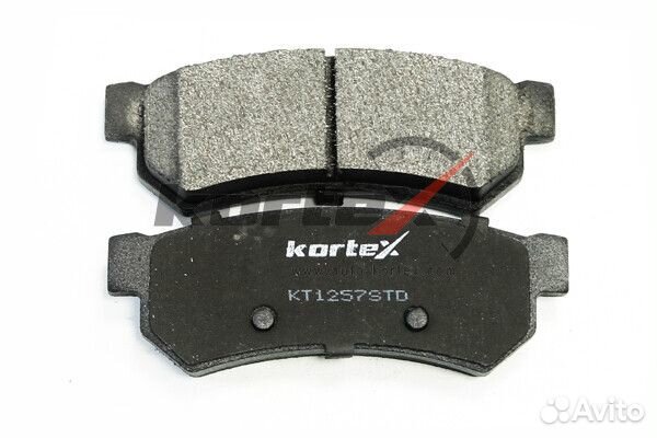 Колодки дисковые Kortex KT1257STD