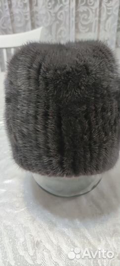 Новая меховая зимняя женская шапка