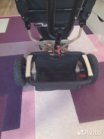 Велосипед трехколесный с ручкой