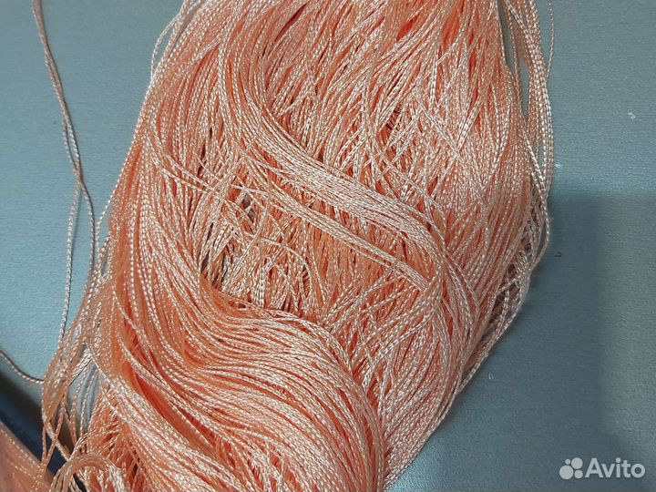 Кисея новая 3м персик