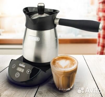 Электрическая турка с дисплеем новая в упаковке