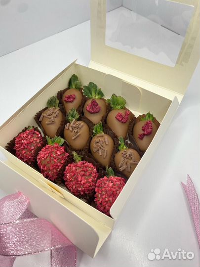 Клубника в шоколаде набор