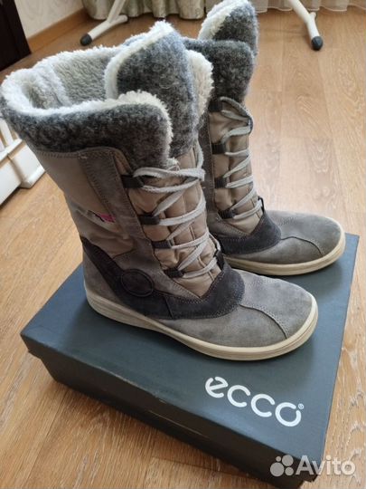 Ботинки ecco 40 размер