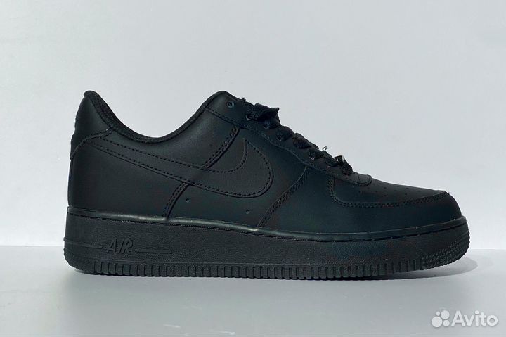 Кроссовки Nike Air Force 1 Low Black LuxV8