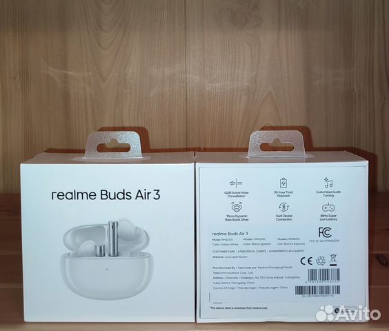 Наушники Realme Buds Air 3 Blue Global новые