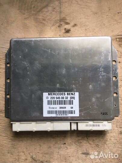 Блок управления пневмоподвеской Mercedes S430 W220