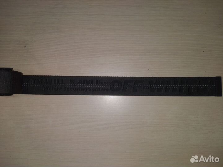 Ремень OFF White черный оригинал