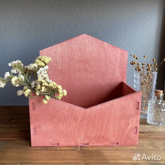 Ящик деревянный / Кашпо / Деревянный бокс