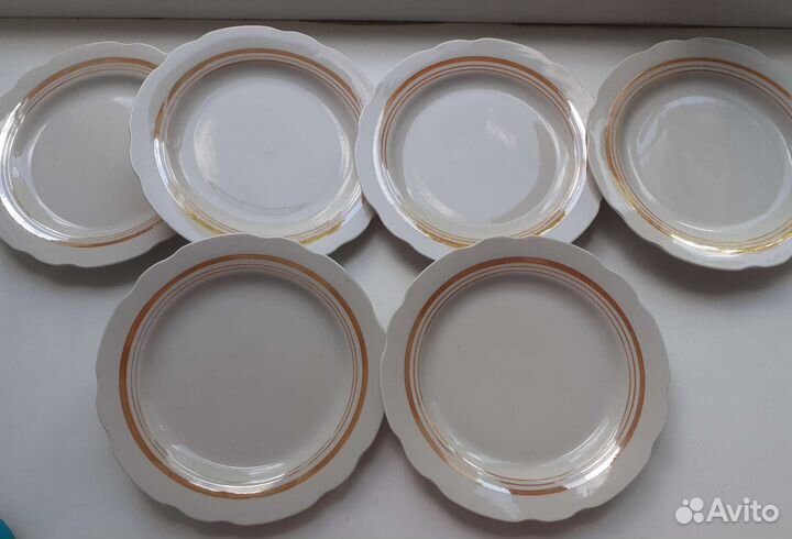 Тарелки десертные СССР