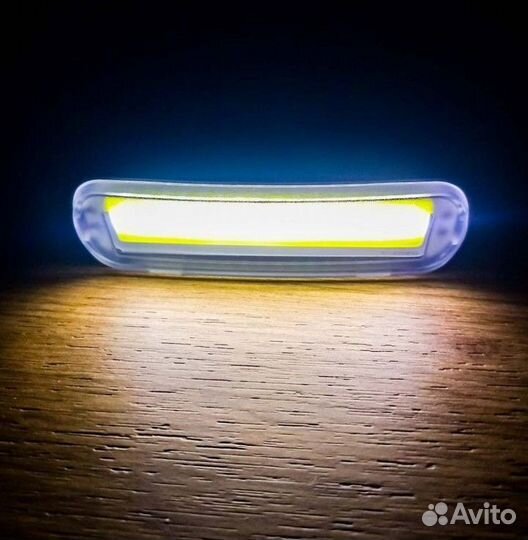 Фонарь налобный RE-5868 1 больш., акб.шнур type-C