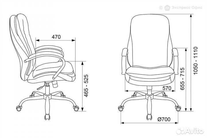 Кресло для руководителя Бюрократ T-9950SL/alfa44