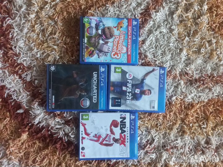 Ps4 slim с играми